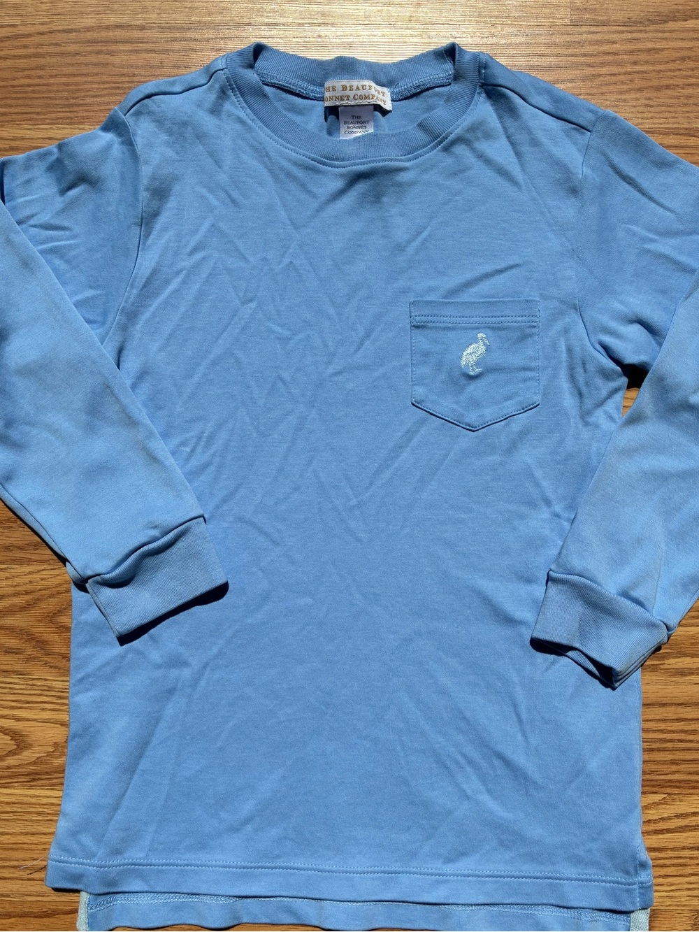 Beaufort Bonnet Company - Boys Blue Long Sleeve Shirt - Size 7